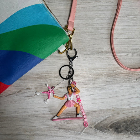 Pink Ranger Bag Charm 01