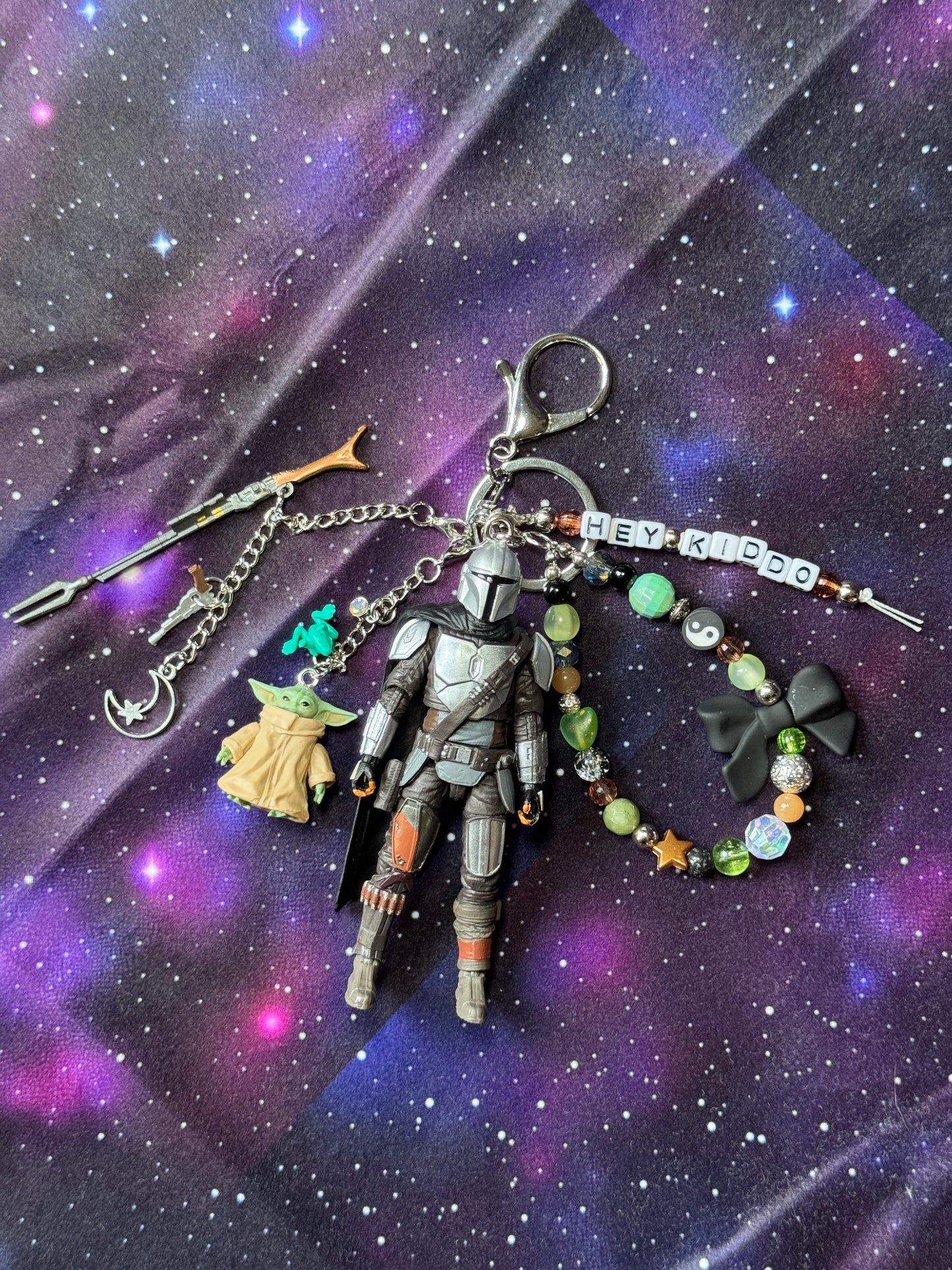 Mandalorian & Grogu Inspired Bag Charm