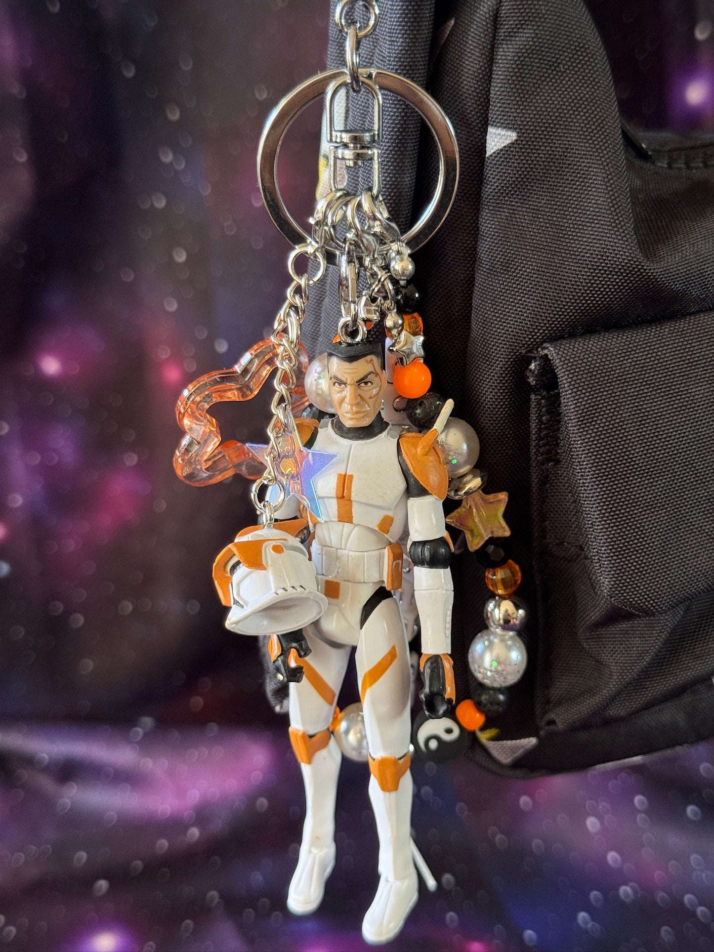 Commander Cody-inspired Bag Charm