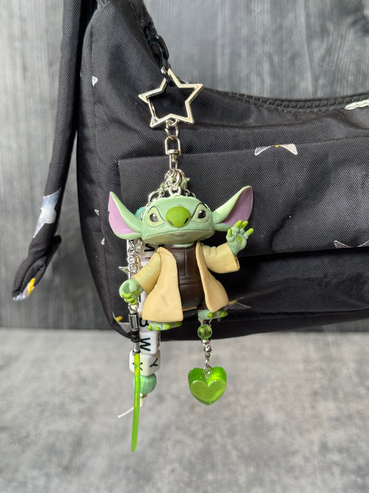 Yoda Stitch Bag Charm