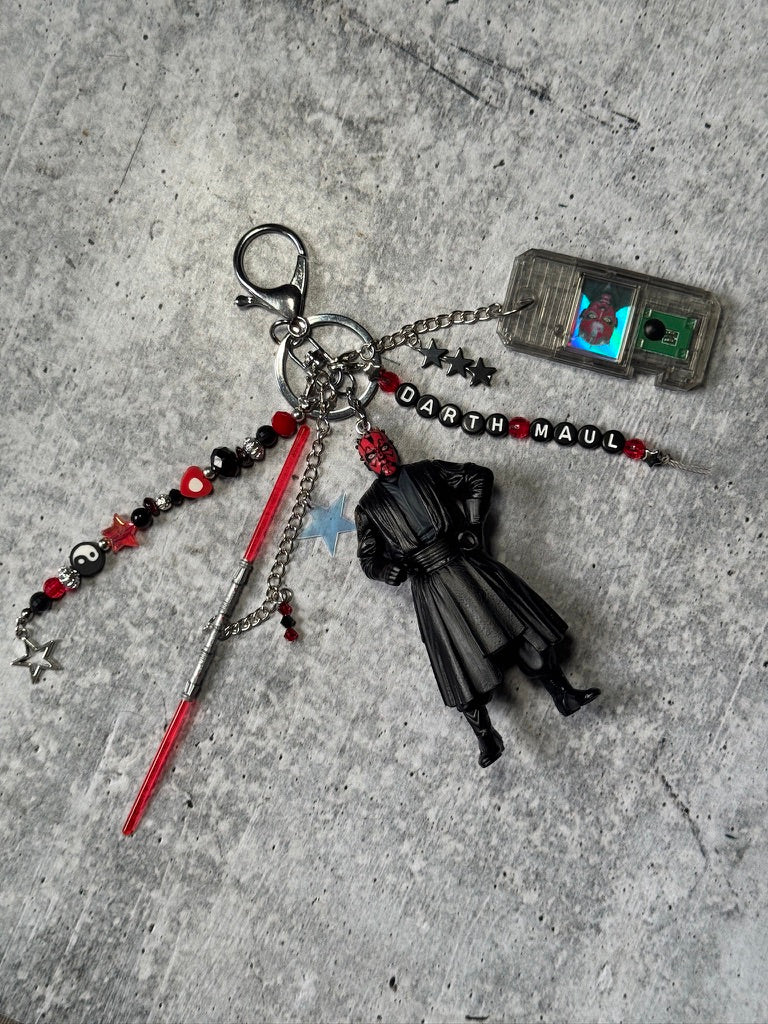 Darth Maul-inspired Bag Charm