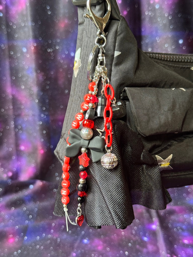 Vader Inspired Bag Charm