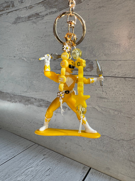 Yellow Ranger Bag Charm 01