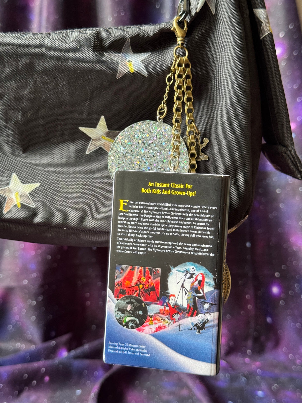 Skeleton Jack Inspired Bag Charm