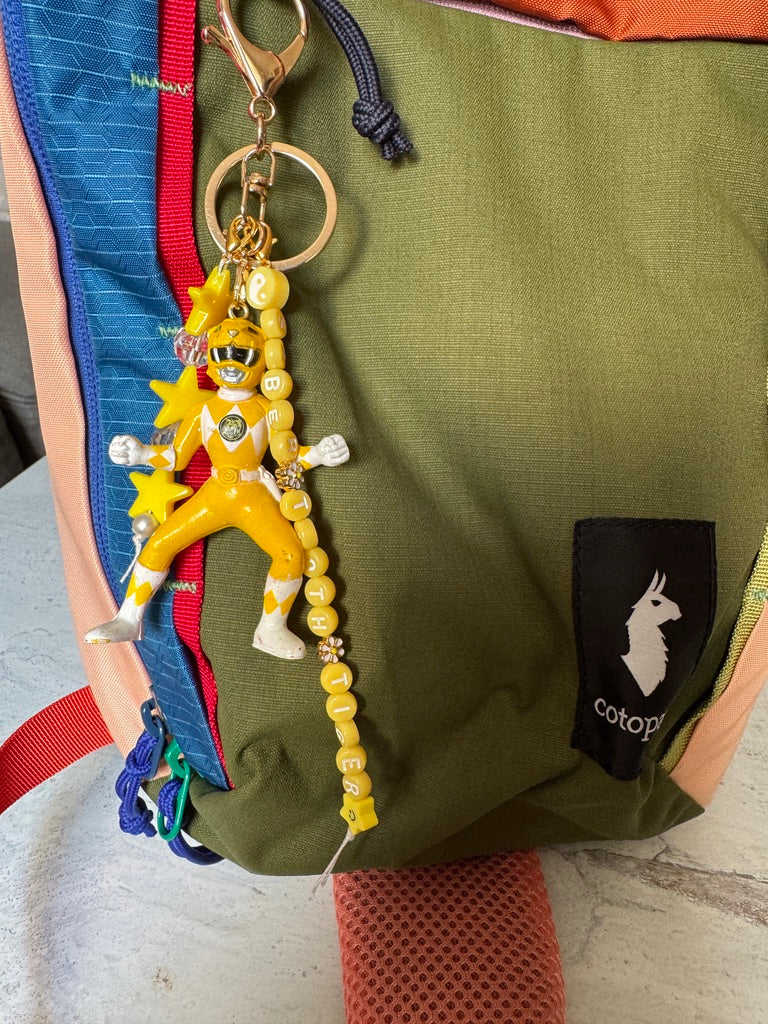 Yellow Ranger Bag Charm 02