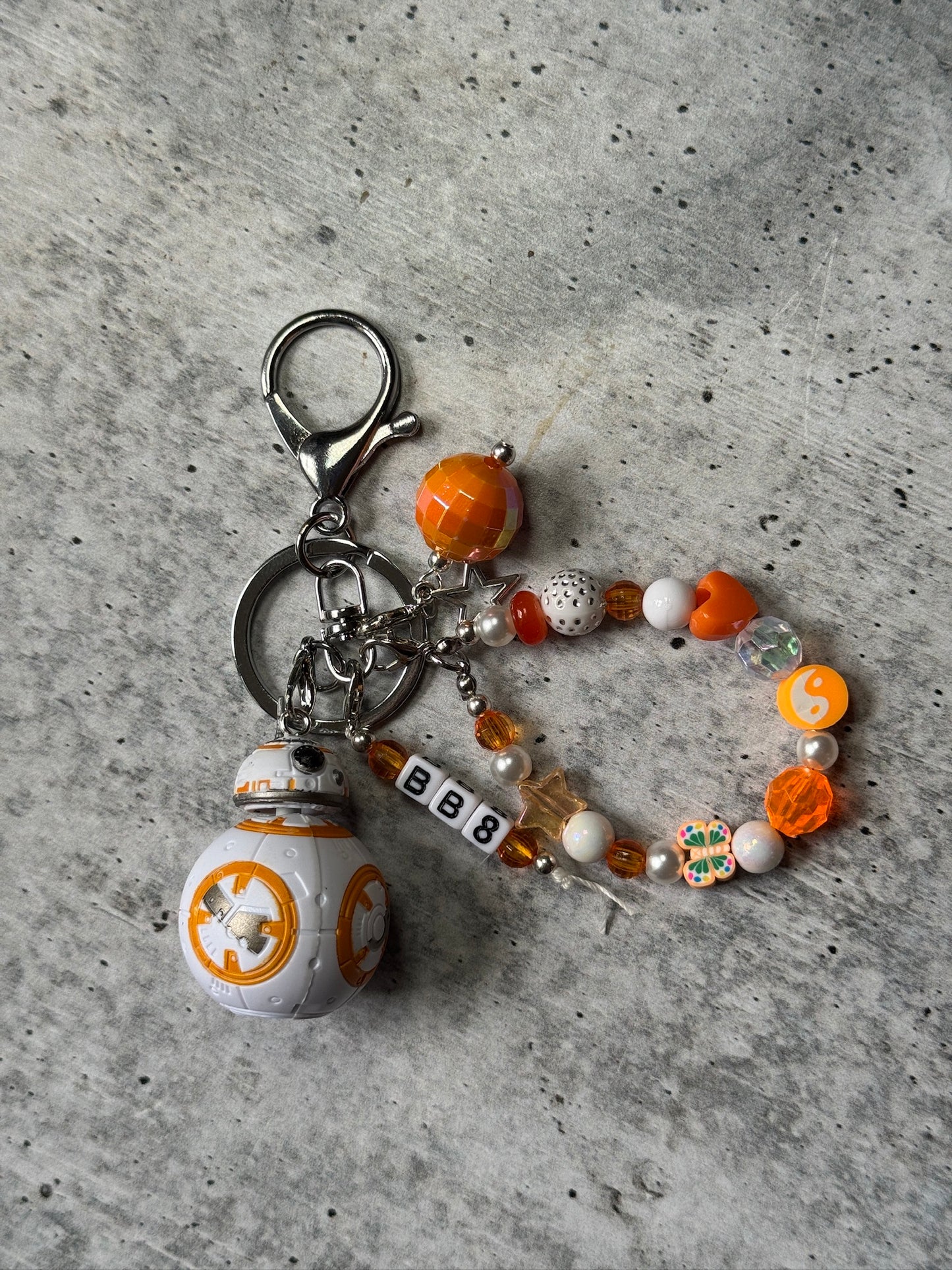 BB-8 Inspired Bag Charm