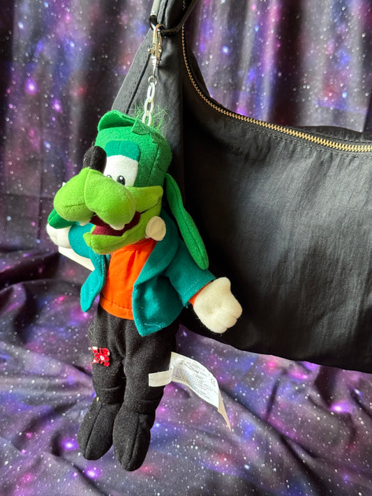 Franken-Goofy-Inspired Plush Bag Charm
