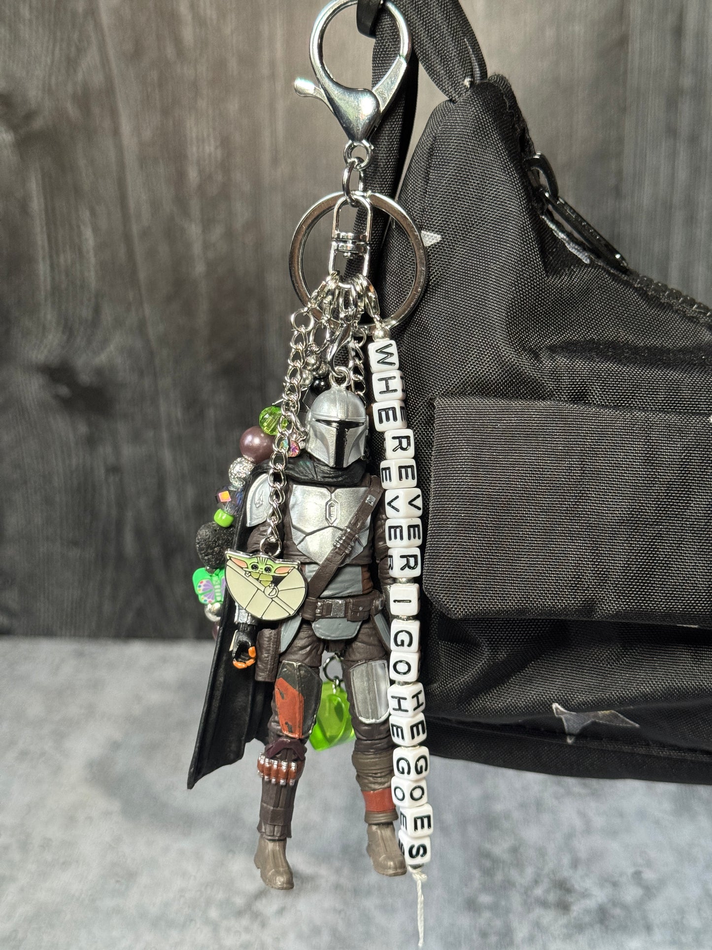 Mandalorian Inspired Bag Charm 2