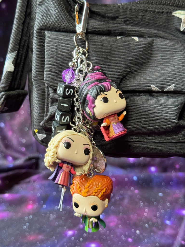 Sanderson Sisters Bag Charm