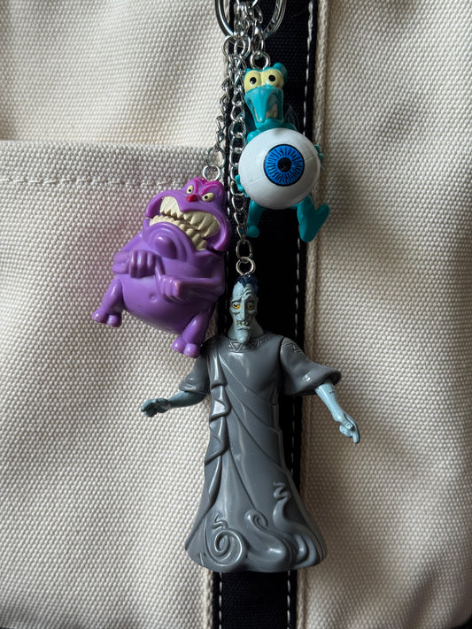 Hades, Pain & Panic Bag Charm