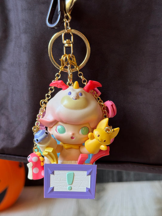 Scare Box Bag Charm