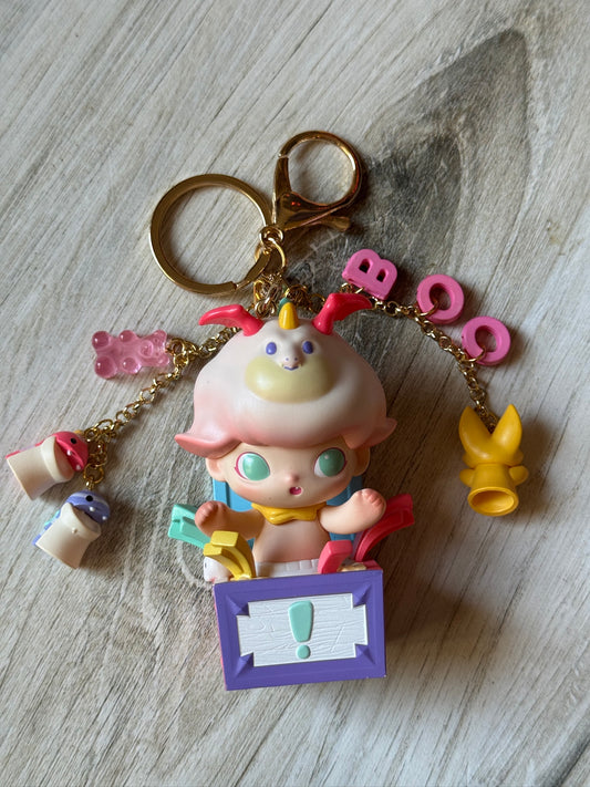 Scare Box Bag Charm