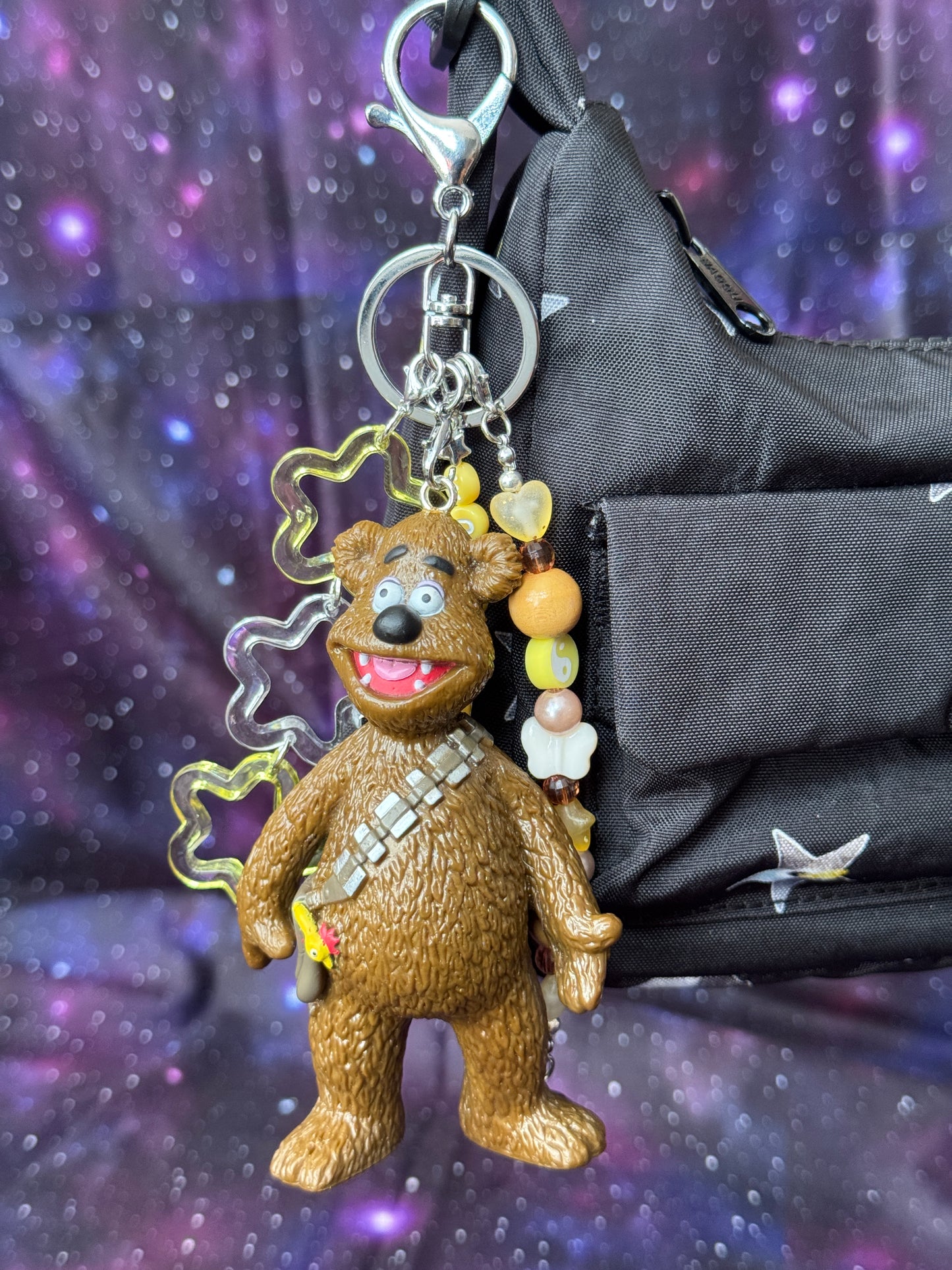 Fozzy Bear as Chewbacca Bag Charm