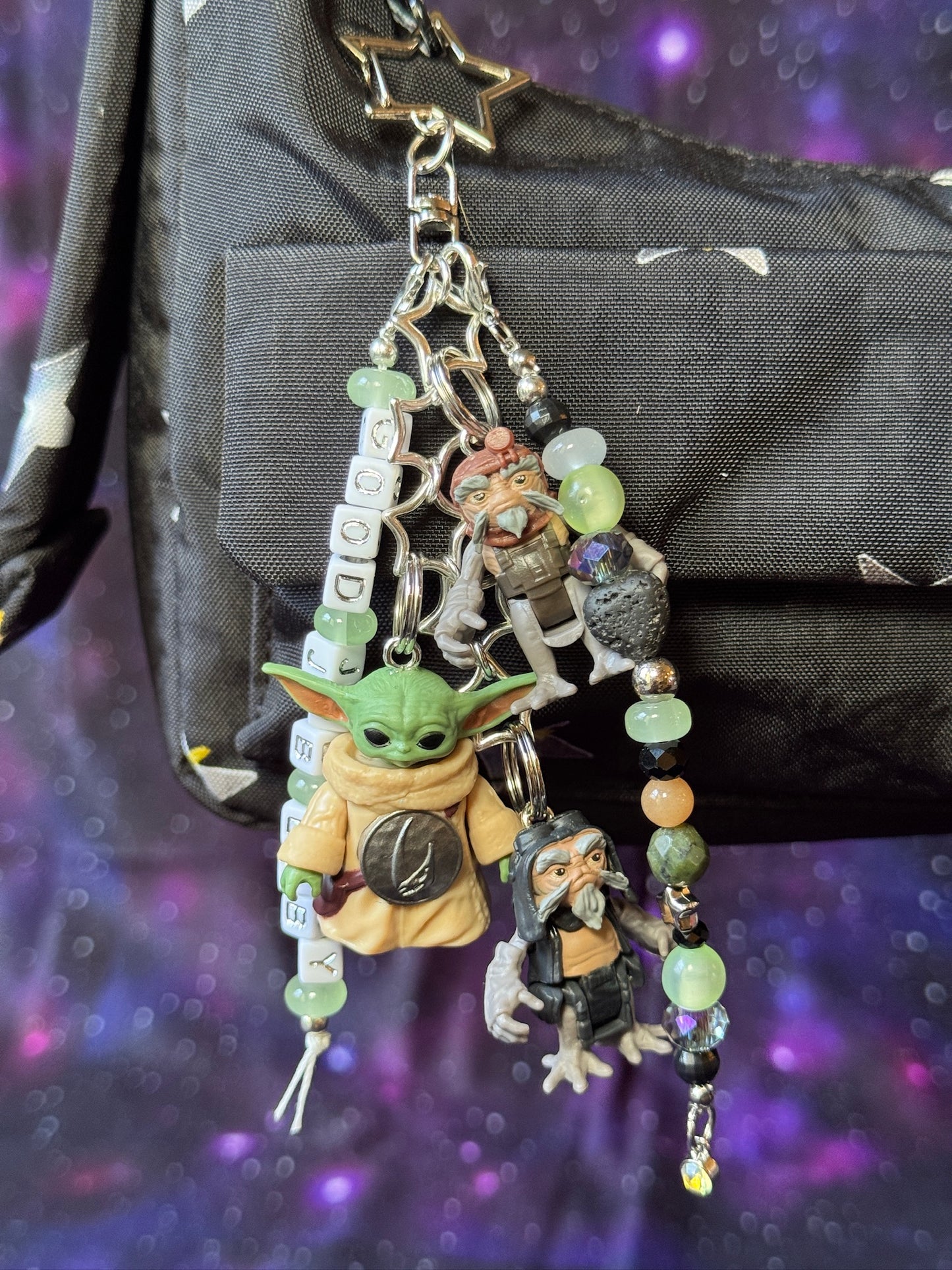 Grogu & Anzellan Pals Bag Charm