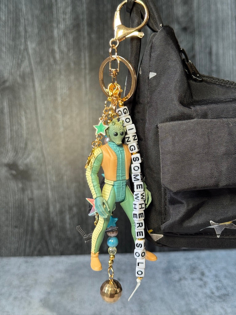 Greedo Inspired Bag Charm