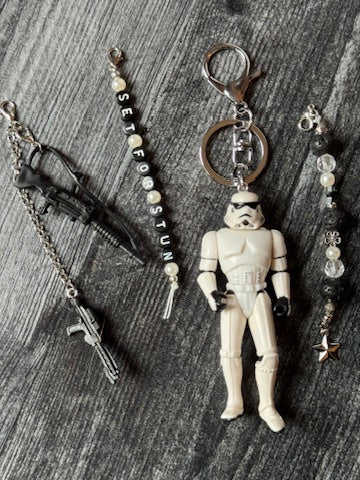 Stormtrooper Inspired Bag Charm
