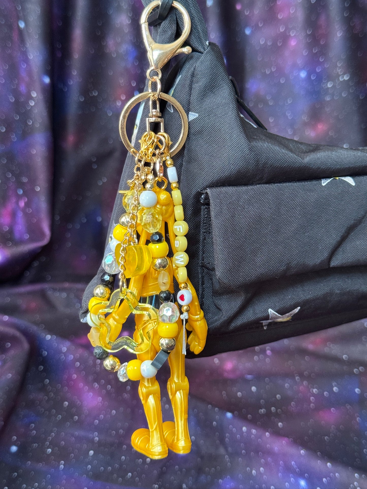 Goofy as C3PO Bag Charm