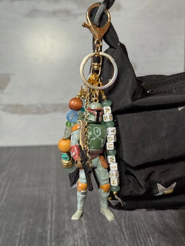 Boba Fett Inspired Bag Charm
