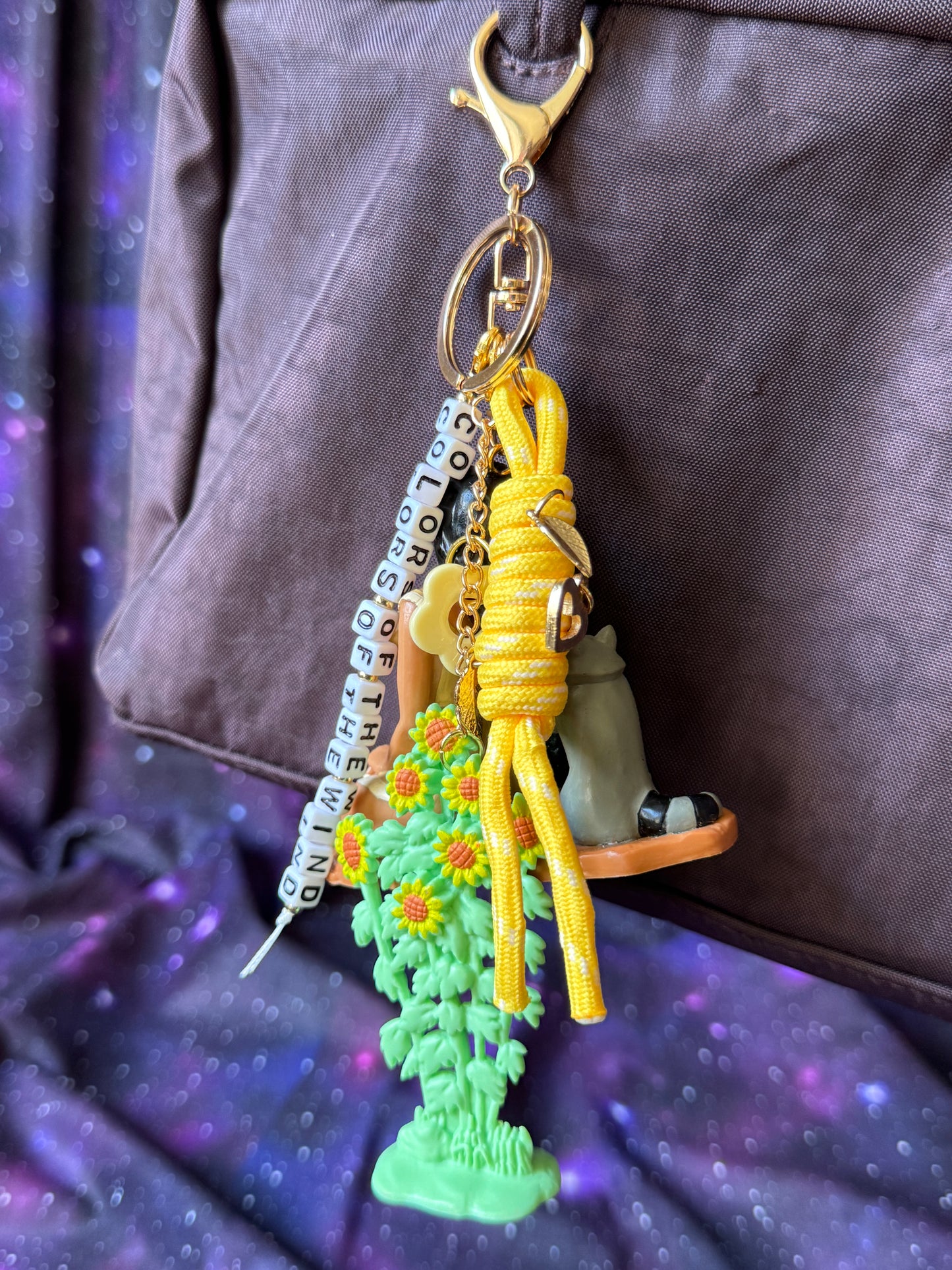 Pocahontas-Inspired Bag Charm