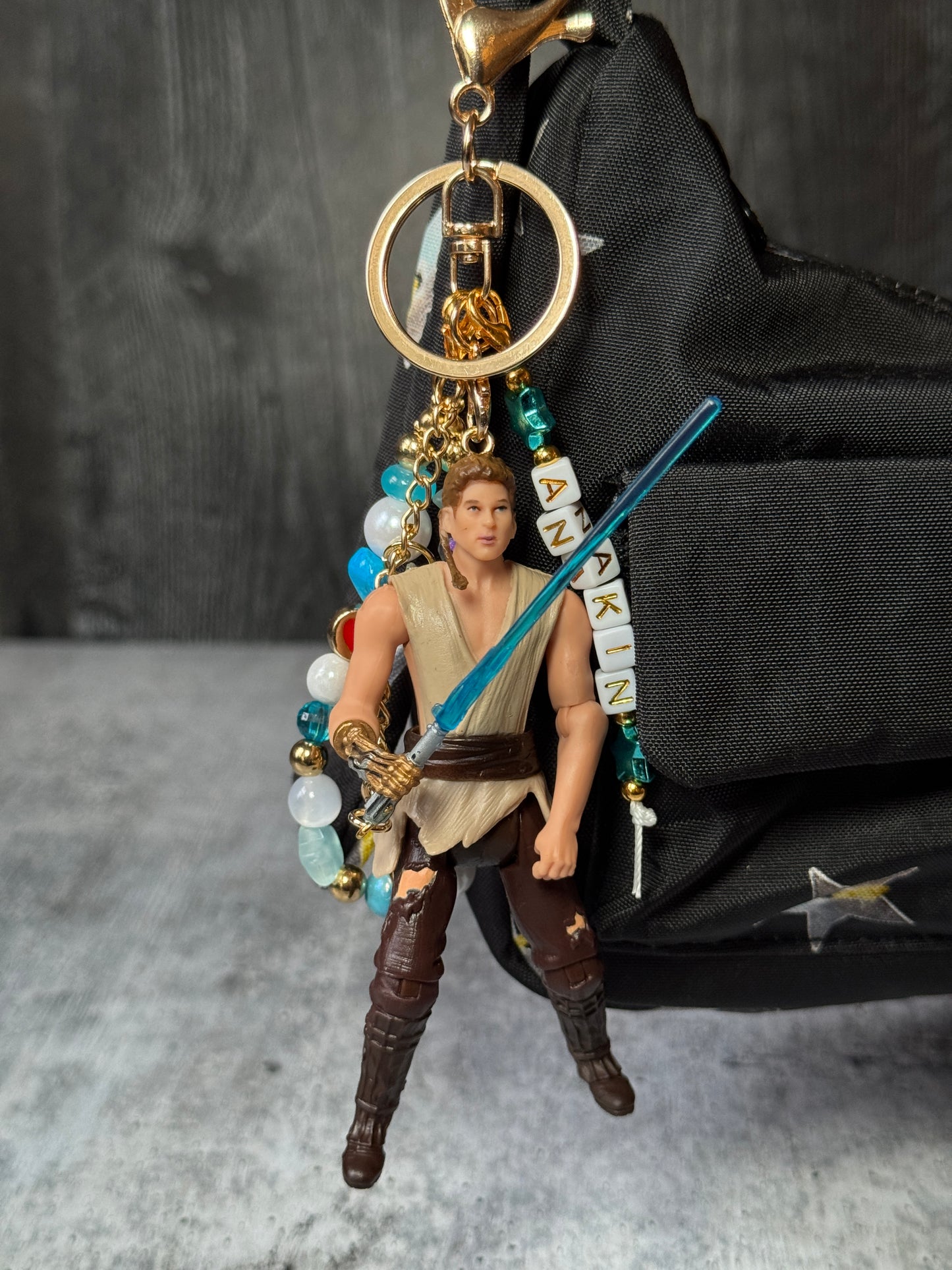 Anakin-inspired Bag Charm (Padawan edition)
