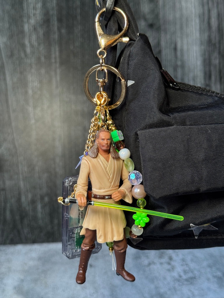 Qui Gon-Inspired Bag Charm