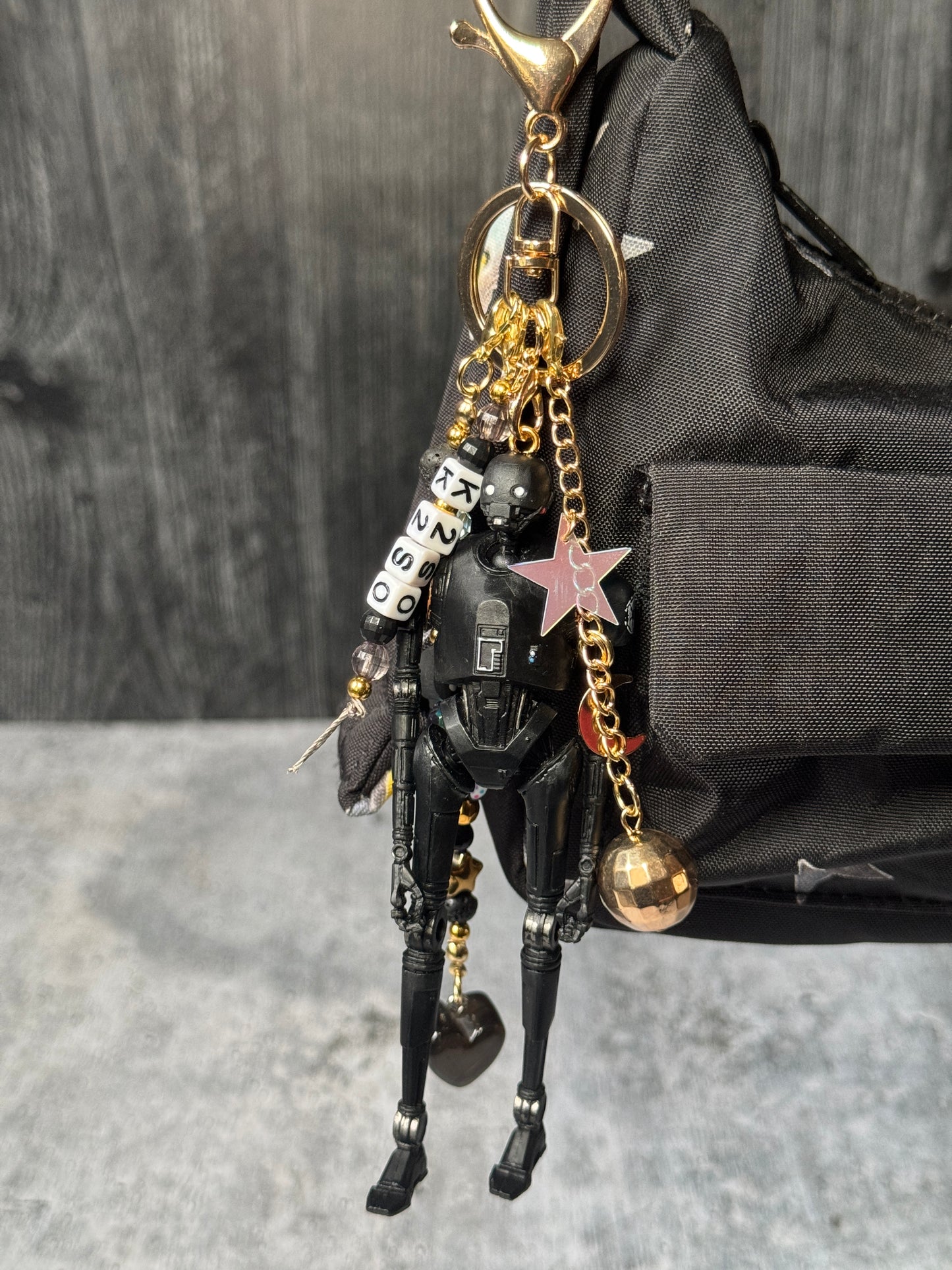K-2SO Inspired Bag Charm