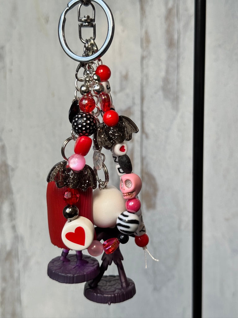 Nightmare Before Valentine's Bag Charm