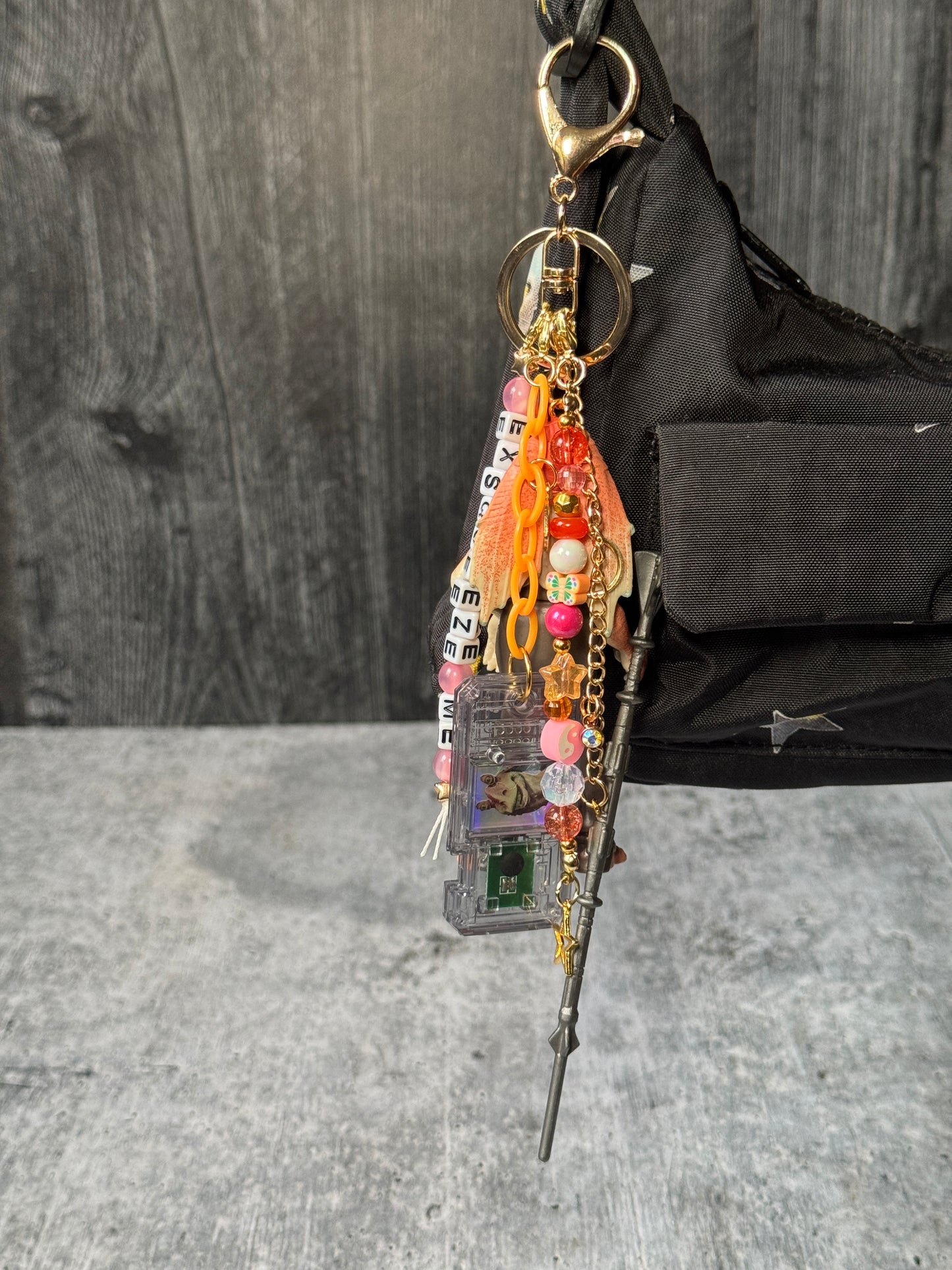 Jar Jar Inspired Bag Charm