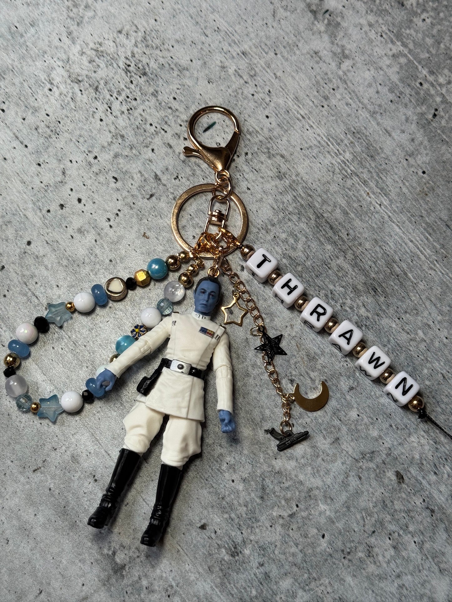 Thrawn Inspired Bag Charm