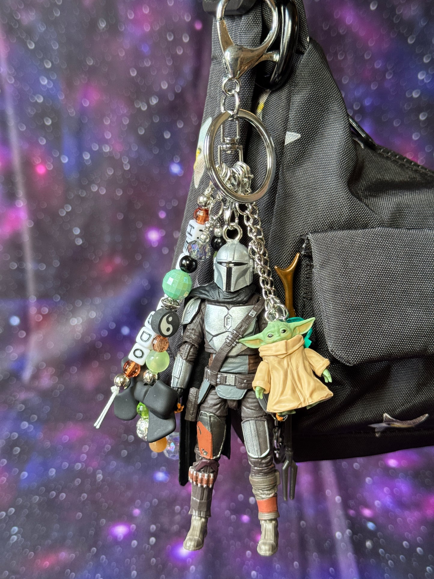 Mandalorian & Grogu Inspired Bag Charm