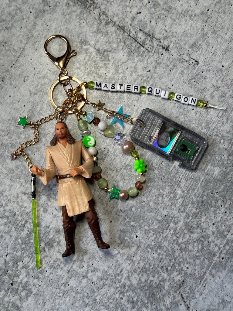 Qui Gon-Inspired Bag Charm