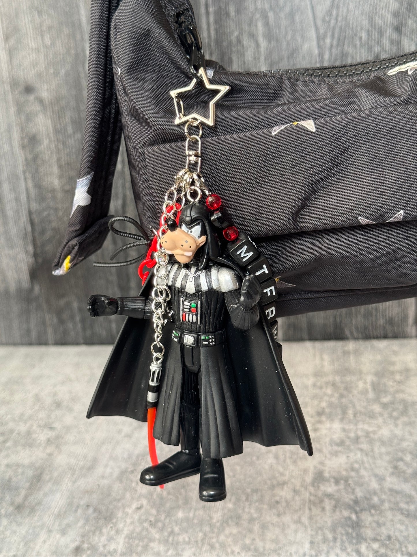 Darth Goofy Bag Charm