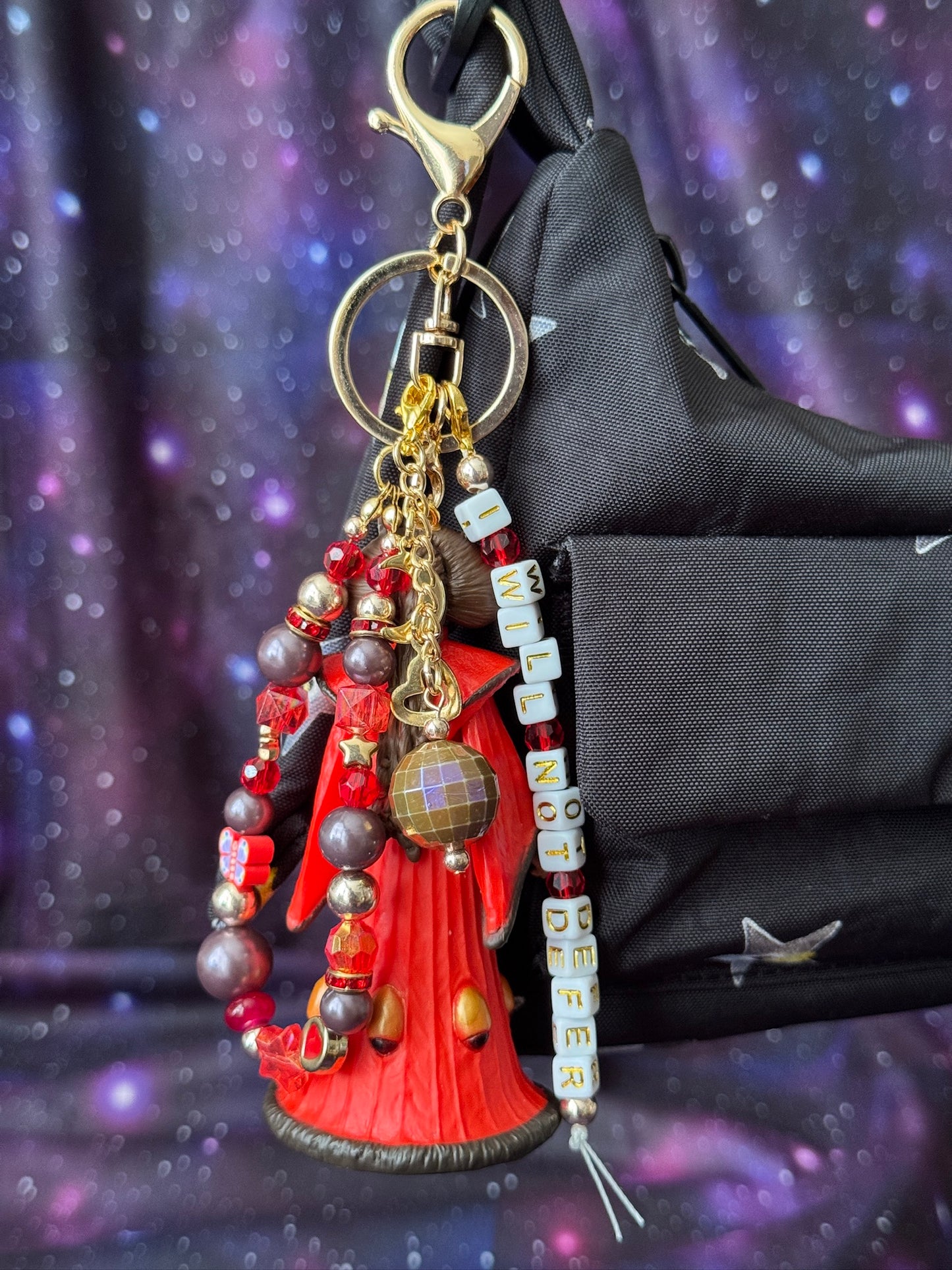 Amidala Bag Charm (Red Throne Gown Edition)