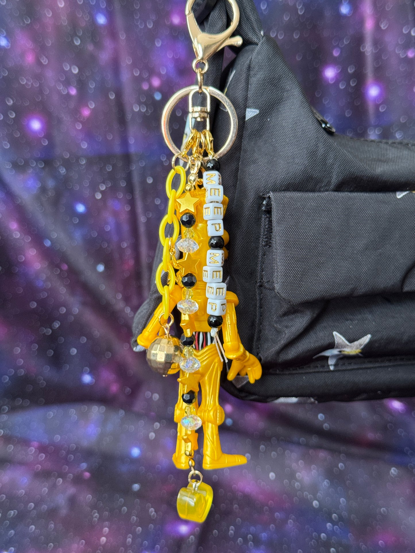 C-Beaker-P0 Bag Charm