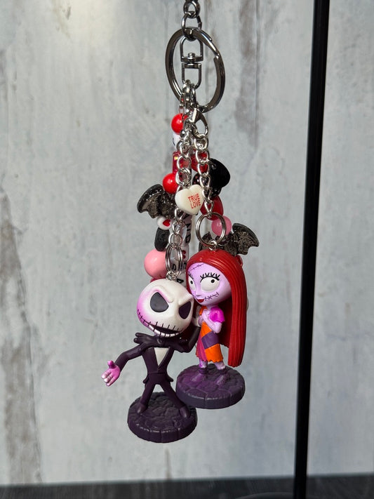 Nightmare Before Valentine's Bag Charm