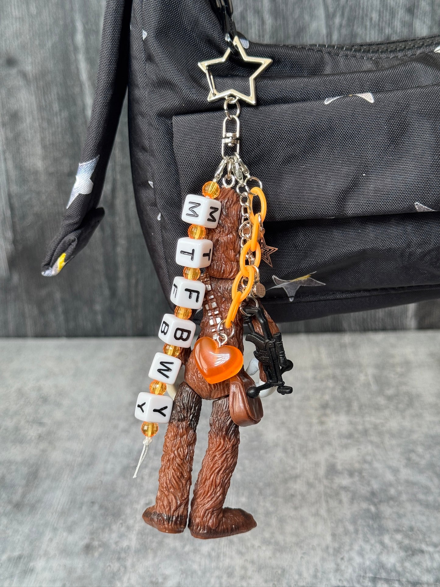 Goofy as Chewbacca Bag Charm