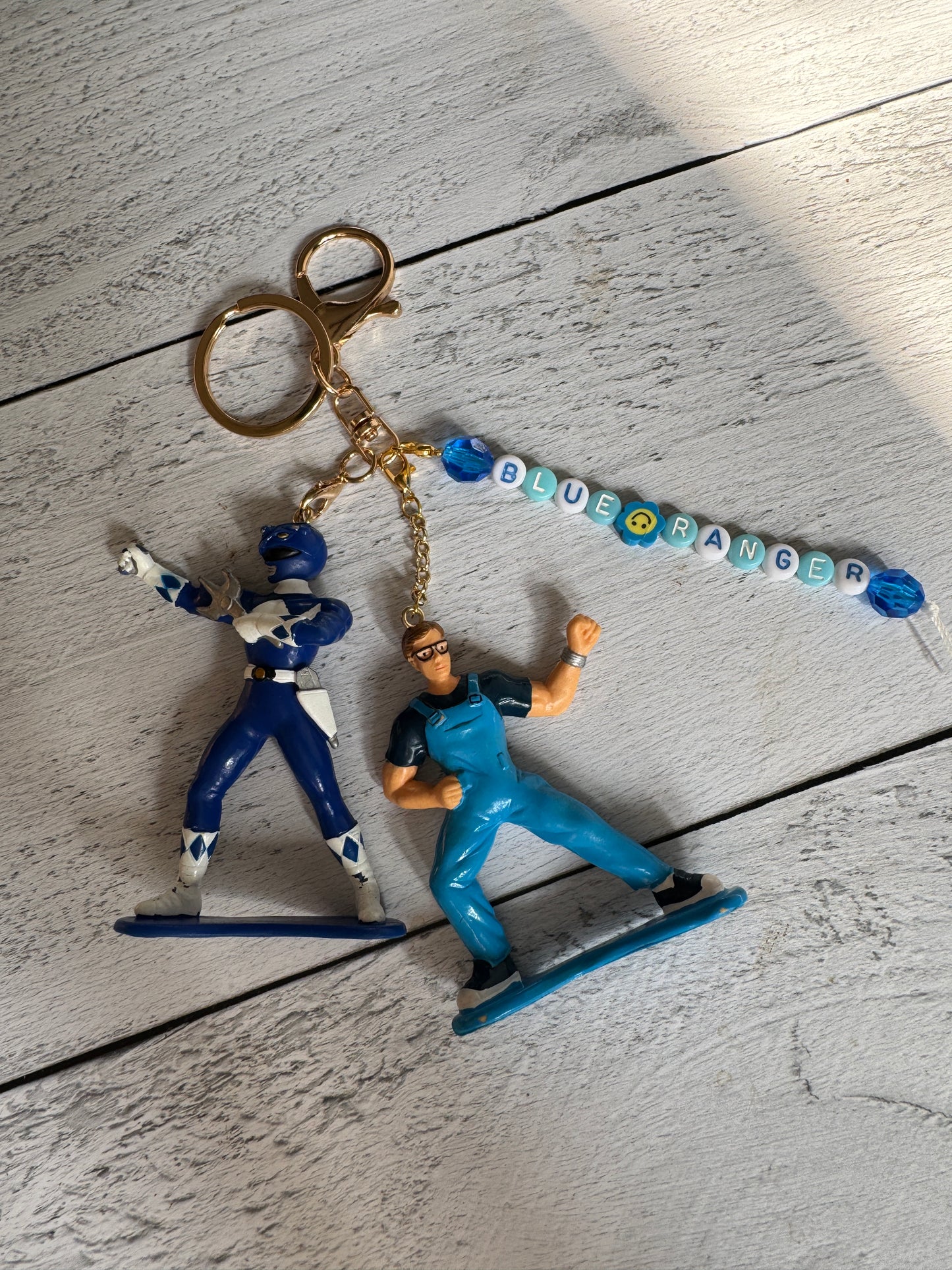 Blue Ranger Bag Charm 01