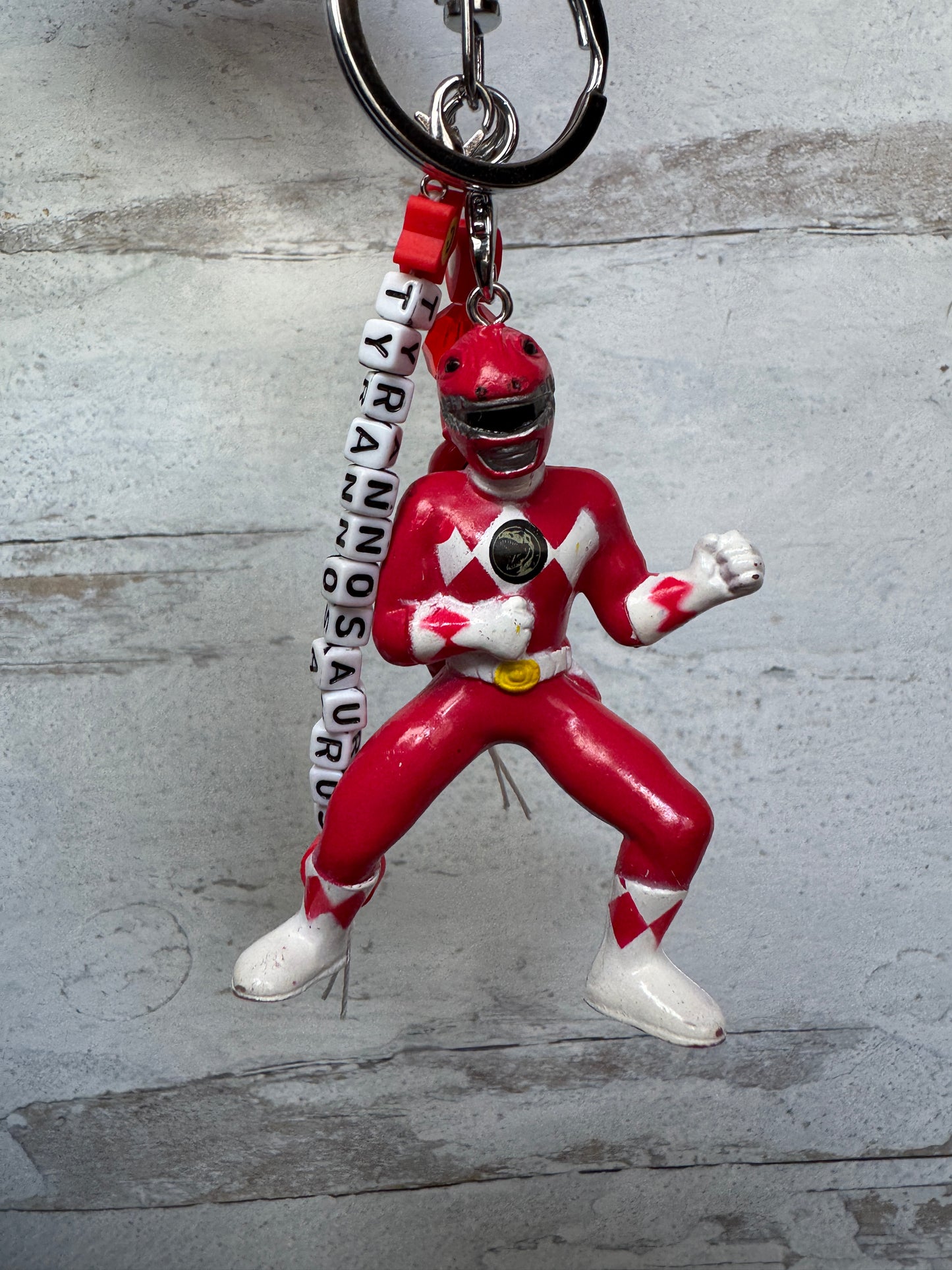Red Ranger Bag Charm 02
