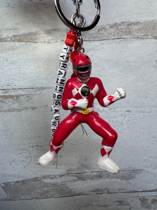 Red Ranger Bag Charm 02
