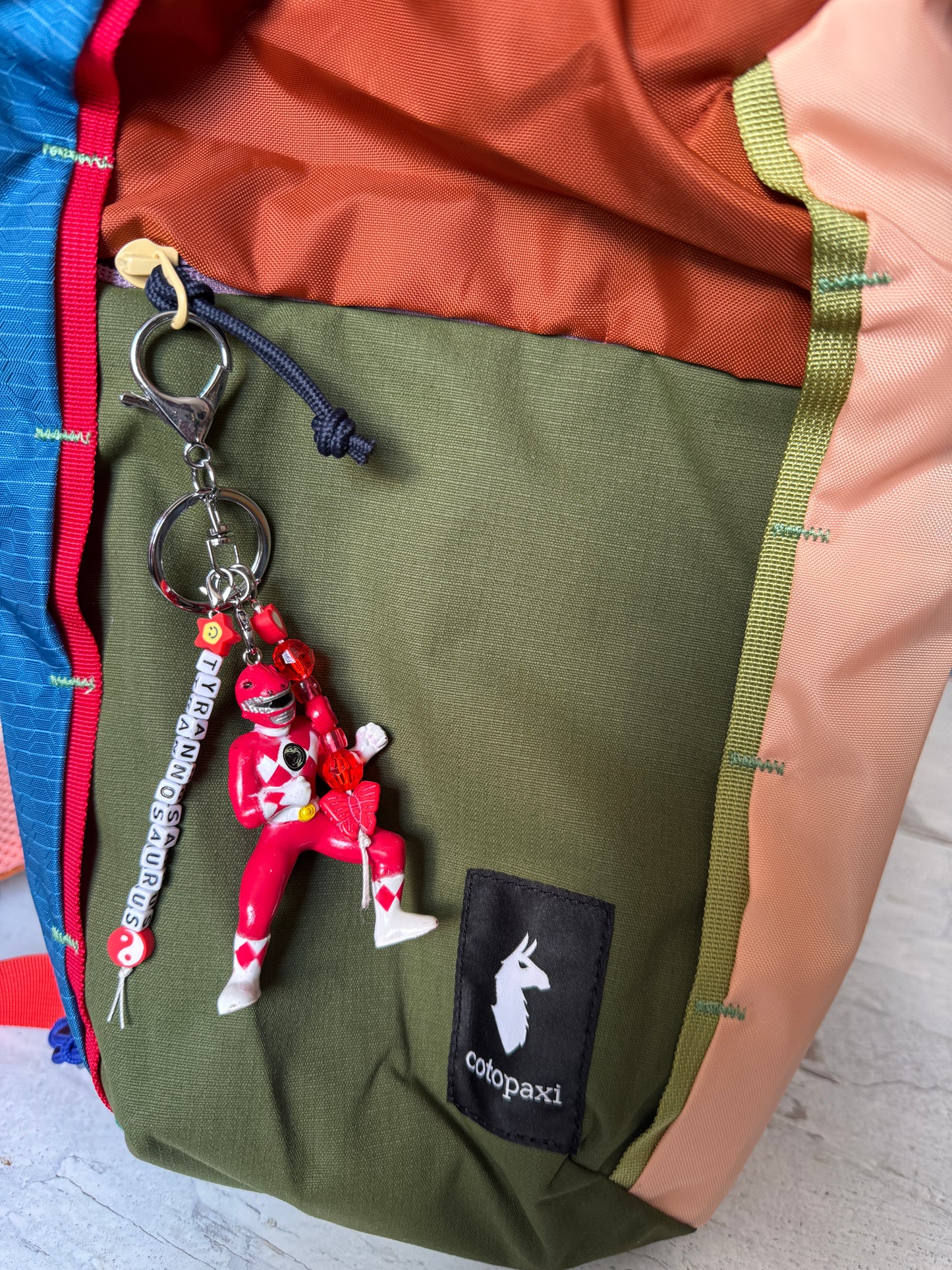 Red Ranger Bag Charm 02